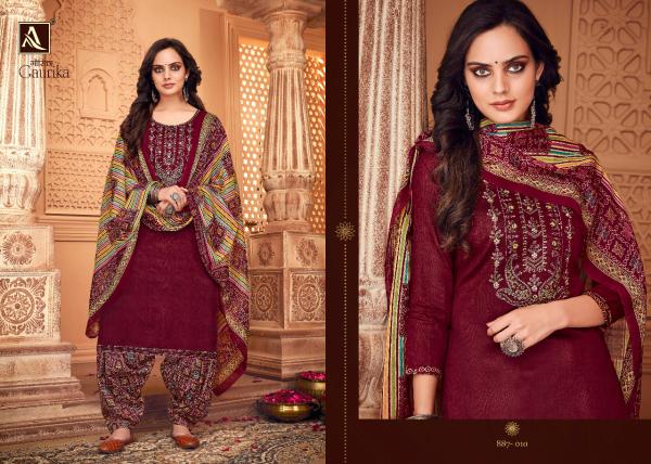 Alok Gaurika Beautiful Ethnic Wear Dress Materials